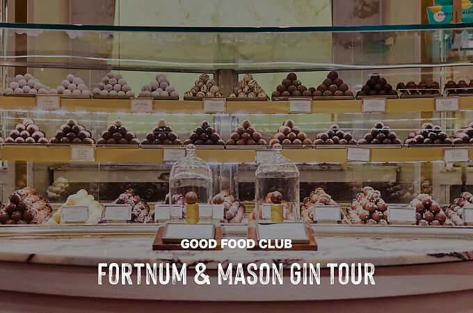 Join us at Good Food Guide x Fortnum & Mason Gin Tour